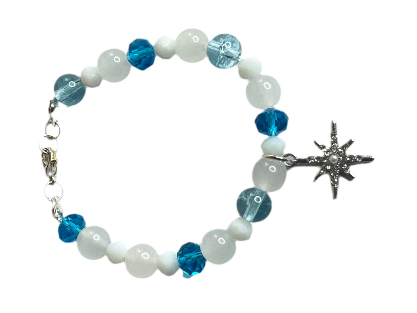 blue sparkle bracelet